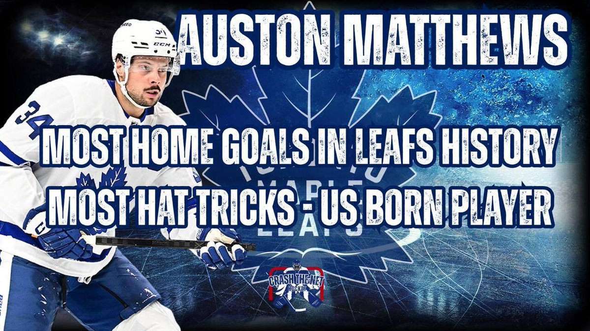 TopShelfDusters's tweet image. During a wild 6-5 win over Winnipeg, Toronto’s Auston Matthews reached two exciting milestones. 

His 232 home ice goals are the most in Leafs history. 

With his 14th career hat trick, Matthews passed Pat LaFontaine for most hat tricks by a US born player.  

Congrats!

#GetOn…