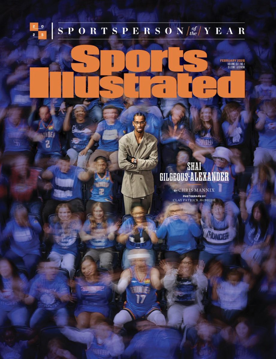 Shai Gilgeous-Alexander is Sports Illustrated 2025 Sportsperson of the Year