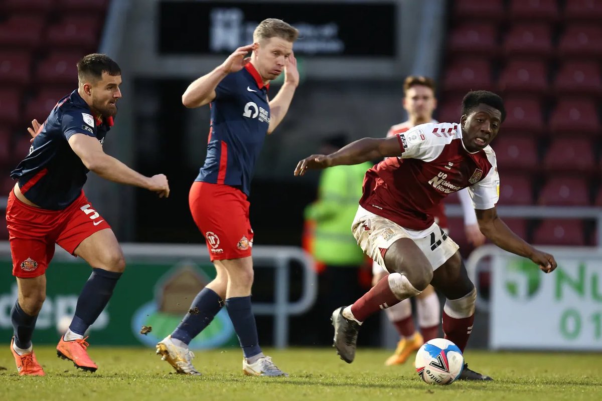 RokerReport's tweet image. #OnThisDay in 2021: @SunderlandAFC kicked off the New Year with a 0-0 draw away at @ntfc. 

XI: Burge, McLaughlin, Sanderson, Wright, Flanagan, Diamond [Gooch], Leadbitter, Power [Maguire], Scowen, McGeady [O’Brien], Wyke [Graham.]

#SAFC