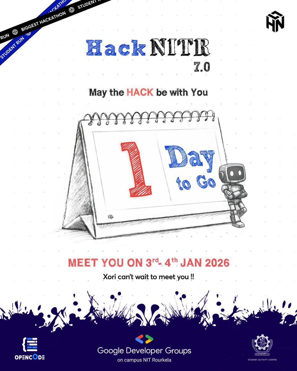 HackNITR Hackathon tweet media