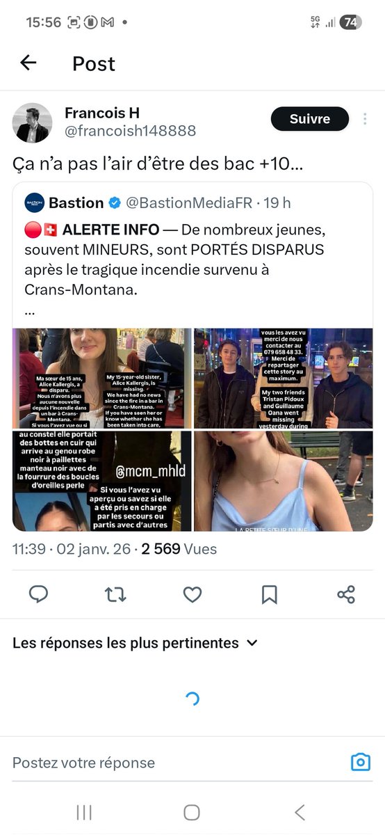 sandrin28122142's tweet photo. Va falloir assumer..🤮🤮🤮
Tweet supprimé..
Mais faut que votre TL, et les autres, sachent quel ignoble personnage vous êtes. https://t.co/Vsw7J6y30H