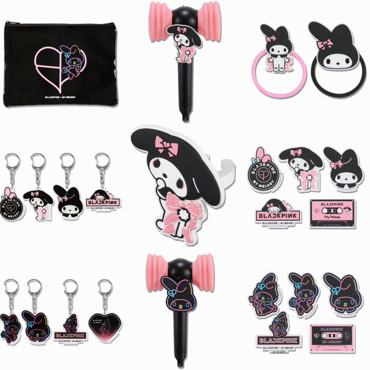 BLACKPINK x マイメロディ スペシャルコラボコレクションが国内1月8日