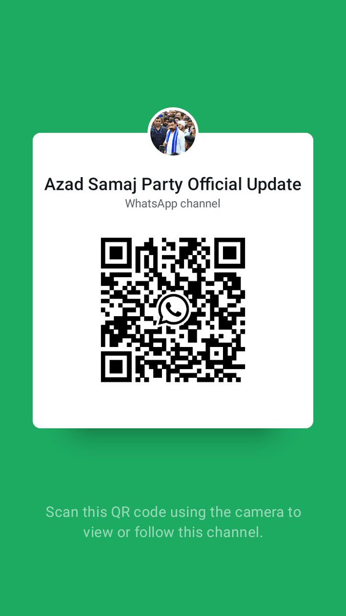 Rahulkhare7002's tweet photo. Follow the Azad Samaj Party Official Update channel on WhatsApp: https://t.co/C5nKxIC3G9
#Azadsamjaparty #Indiana #india https://t.co/RmjWmJBWUd