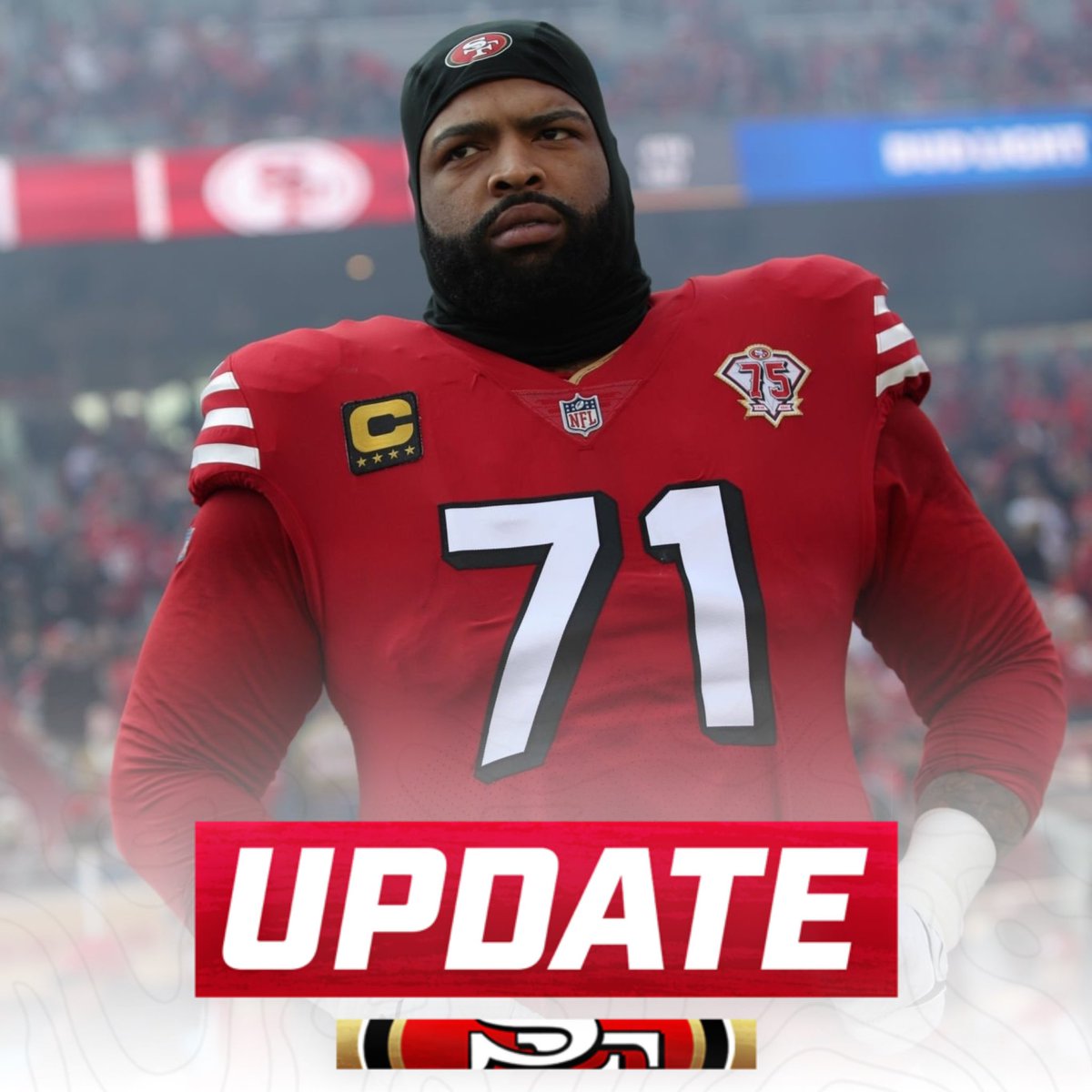 #49ers Trent Williams (hamstring) is not expected to play Saturday, according to <a href="/RapSheet/">Ian Rapoport</a> 

“Trent Williams hasn’t practiced at all this week. Dealing with a hamstring injury. Hard to imagine he is out there with no practice on a short week. Crazier things have happened, but to
