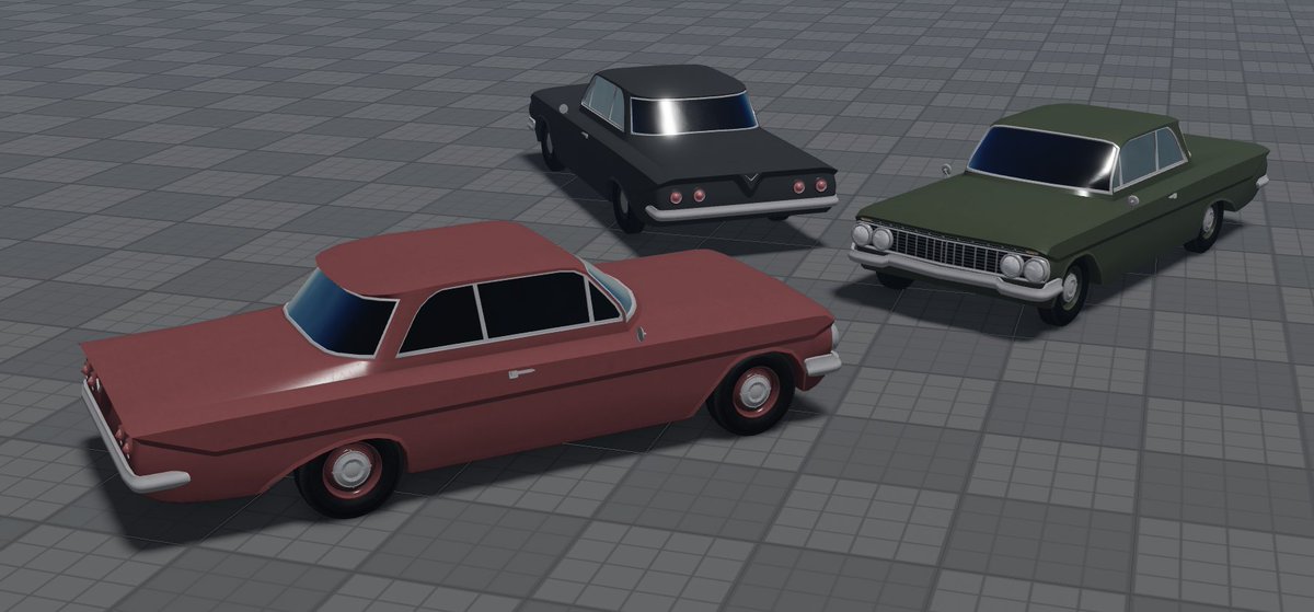 Burns9611's tweet image. A quick lil car for @NullSquids 
#RobloxDev