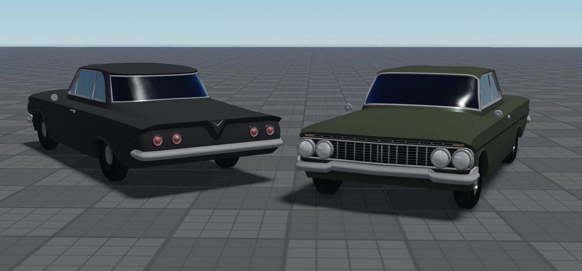 Burns9611's tweet image. A quick lil car for @NullSquids 
#RobloxDev