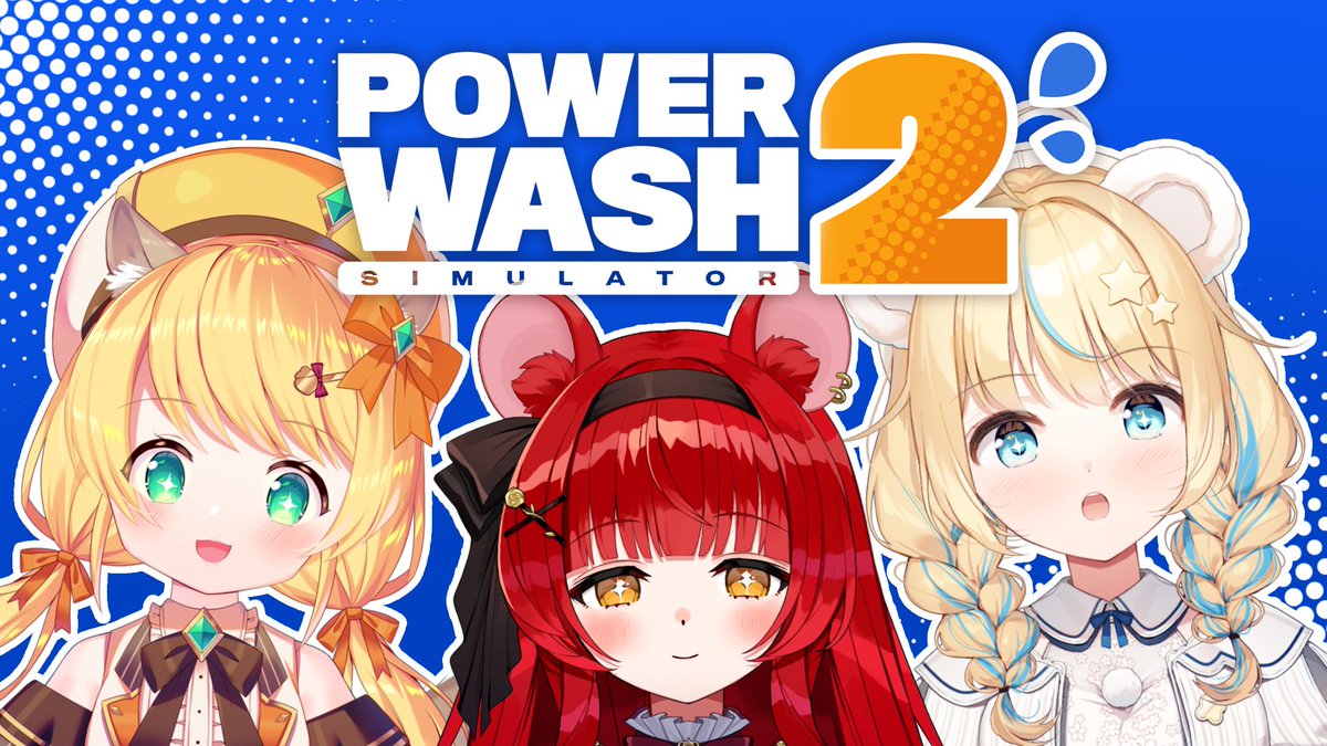 🌤️土曜定期配信のお知らせ🌤️

⌒¨⌒¨⌒¨⌒¨⌒
日時▹1月3日 PM 1:00-(JST)
待機所▹youtube.com/live/CihNehGuU…
⌒¨⌒¨⌒¨⌒¨⌒
今回は🐿️🐻‍❄️🐭

ツイート担当：🐻‍❄️

新年から水ぶちまけよ💦

#からぴぃ
#Vtuber
#からぴぃでどぅよう