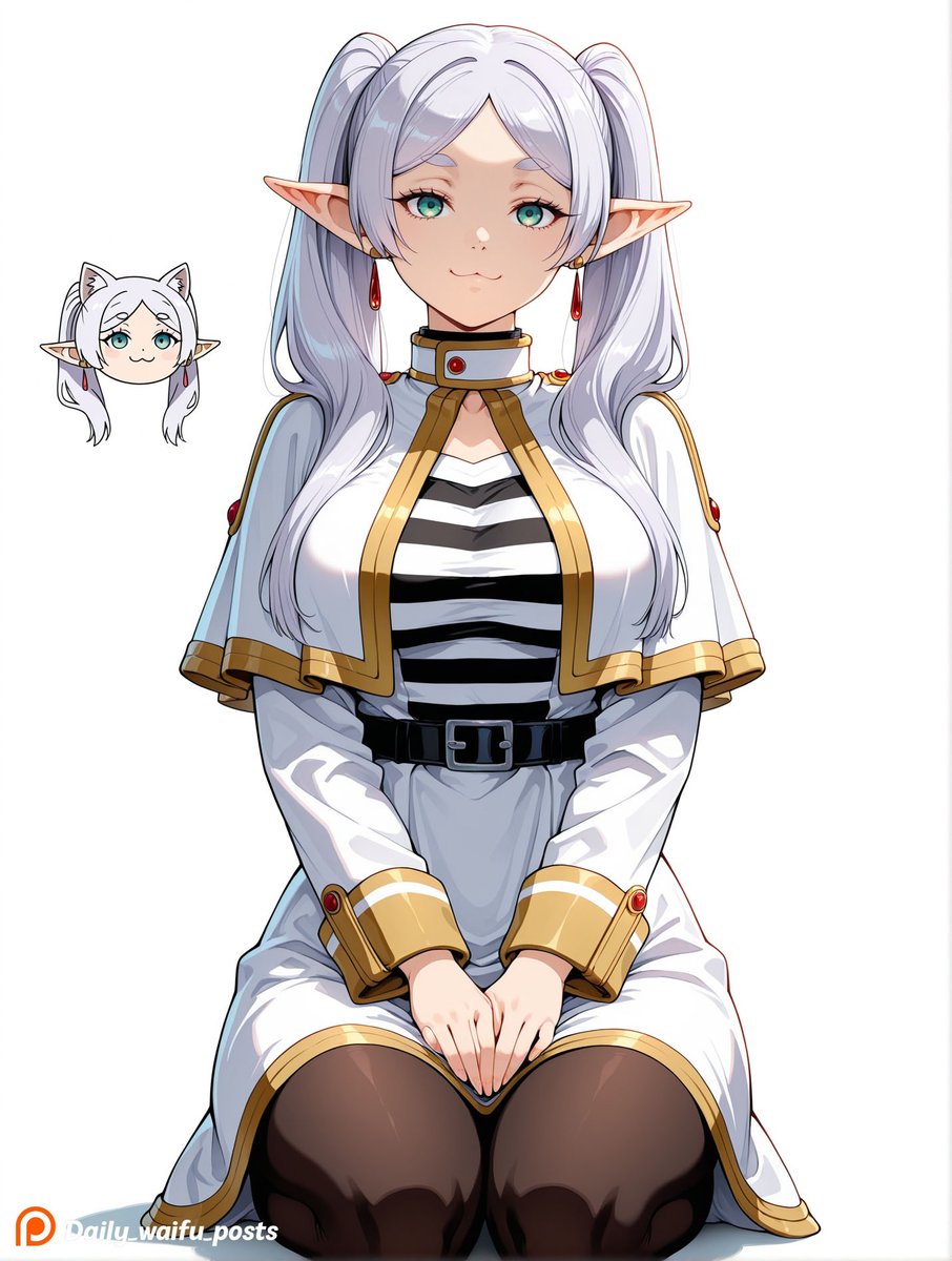 EcchiCrafts's tweet photo. Elf life hack: Wear stripes to confuse demons – "Am I a mage or a barcode?" Frieren scans as cute! 📱🧝‍♀️ 

#frieren #frierenbeyondjourneysend #sousounofrieren #anime #manga #fern #frierencosplay #fanart #animeart #digitalart https://t.co/d2VukxyIQC