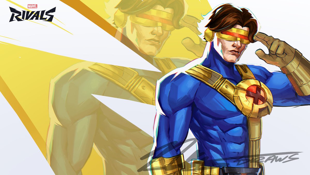 NicDraws_'s tweet image. Drew Cyclops for a commission!
 
#MarvelRivals  #MarvelRivalsfanart #Cyclops #xmen