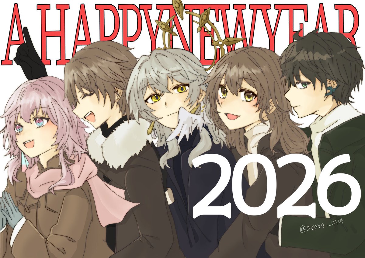 ✨ HappyNewYear  ✨

🚂/今年もどうぞよろしくお願いいたします〜〜〜〜
#崩壊スターレイル