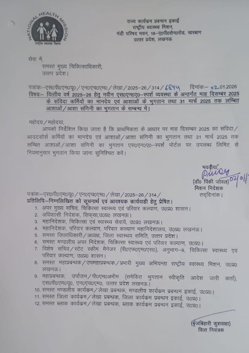 सी.एच.ओ. यूनियन उ. प्र. tweet media