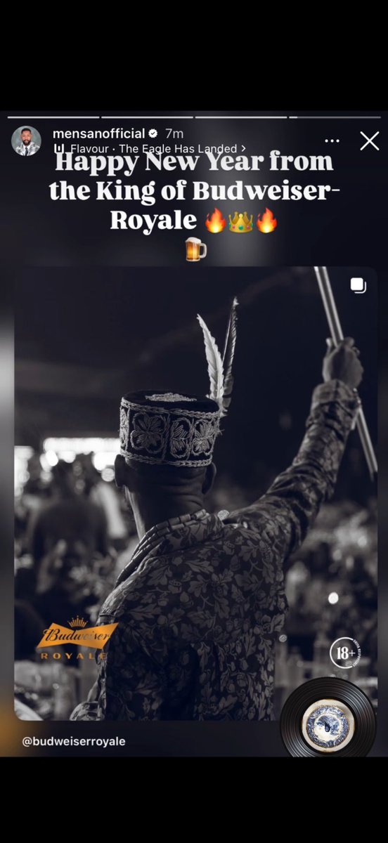 Mensah is the only king we know of Budweiser- kola fans how far ? 🤣🤣🤣 sorry for the laugh 🙈