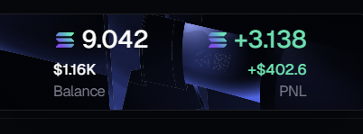 huee7771's tweet photo. 📅 Day 2 Progress

🟣 SOL: +3.1 → 9 / 1000

🟡 BNB: +0 → 1.4 / 100 https://t.co/vKUx8ecahe