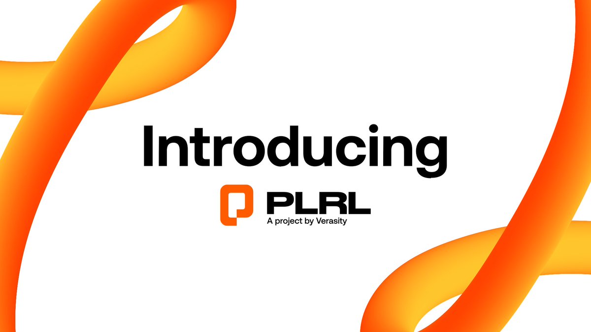 PLRL by Verasity tweet media