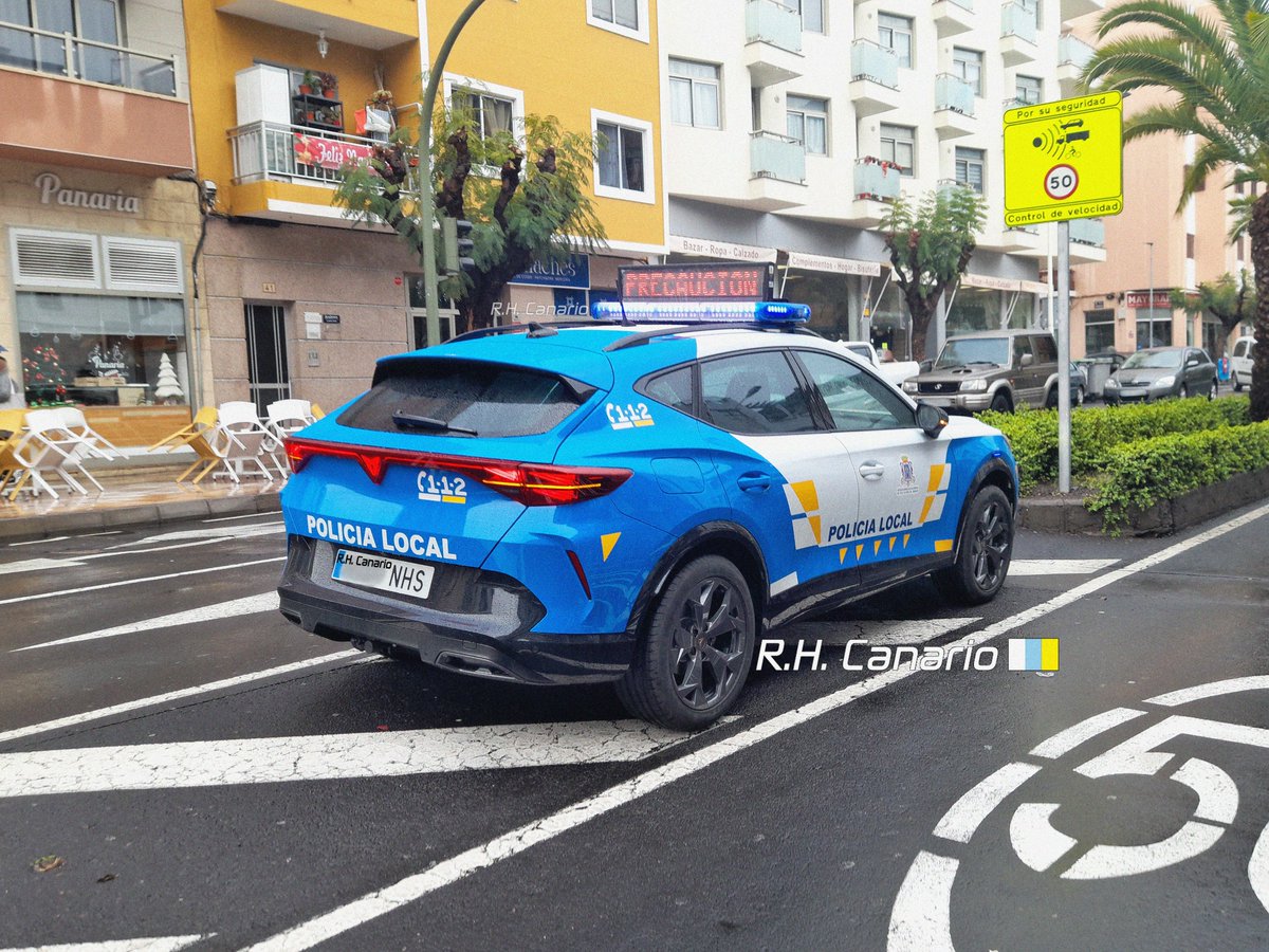 🇮🇨 Policia Local Canaria Los Llanos de Aridane
🚓 2024 Cupra Formentor 1.5 eTSI Hybrid 150 cv [Typ KM] Facelift

#Cupra #CupraFormentor #CupraTypKM #SeatCupra #Seat #PoliciaLocalCanaria #LosLlanosdeAridane #LaPalma #112Canarias #Police #Polizei #Policie #Поліція #Policia