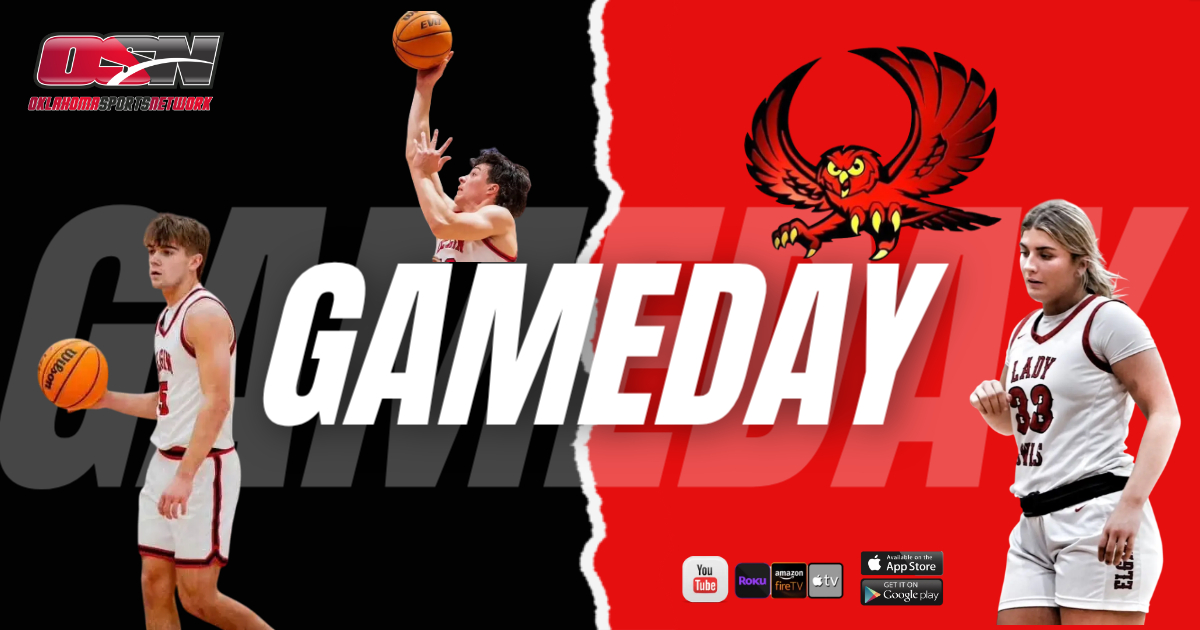 Elgin Owl Basketball LIVE tonight! Watch as they host Anadarko. Girls game at 5pm Boys game to follow. OKSportsNet.com
