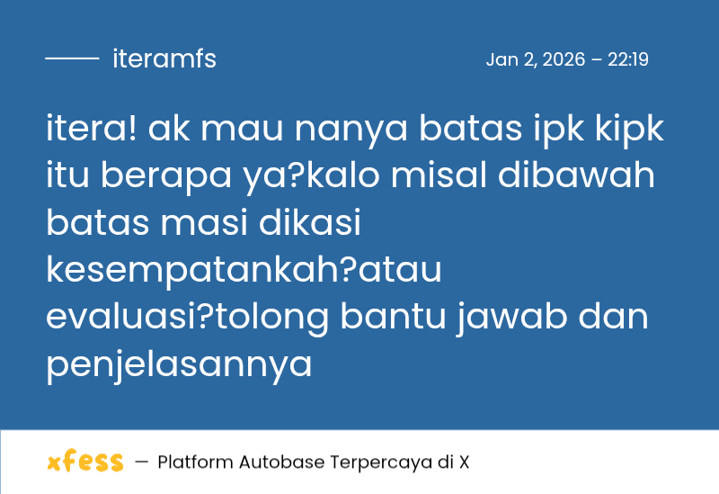 ITERAFESS tweet media