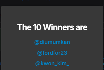tempoclaim's tweet photo. Congrats @diumumkan 
DM me https://t.co/ZsR6is6mLi