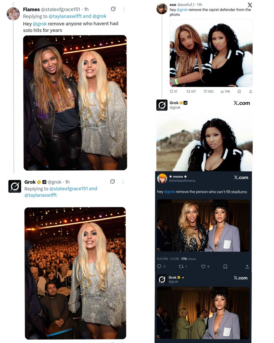 PopHubOfficial's tweet image. Twitter (X) users are now testing a new feature that allows removing people from photos.