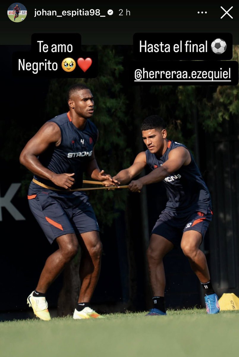 “Te amo, Negrito” 💙❤️

La historia de Jhohan Romaña para Ezequiel Herrera. 🤝