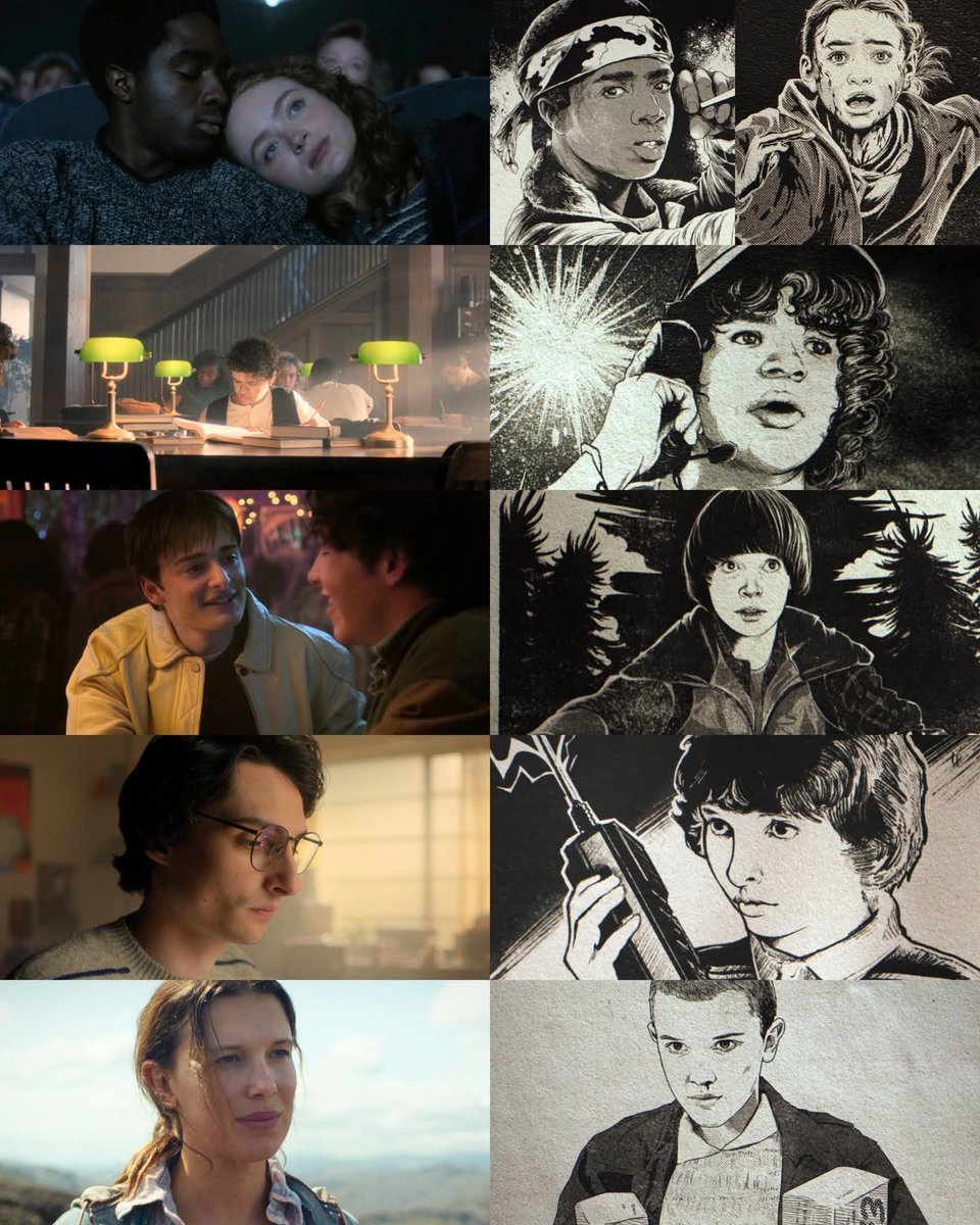 "Happiness can be found in many places."

> The knight and the zoomer
> The bard
> The Wise
> The storyteller
> The mage

Stranger Things (2016- 2025)
Created by Duffer Brothers
