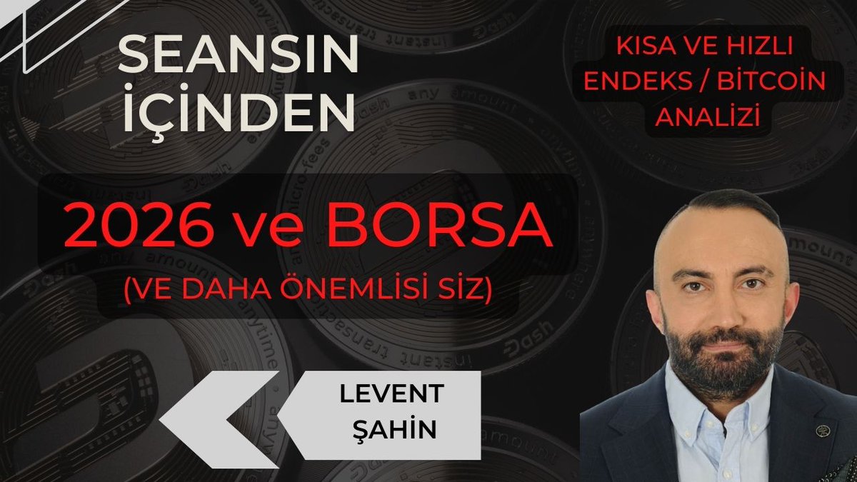 🔴CANLI YAYIN🔴

🏅2026 VE BORSA (VE DAHA ÖNEMLİSİ SİZ)

Tüm dostlar yayınımıza davetlidir. 💯

youtube.com/live/kyQb-wlG0…