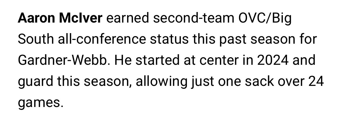 Aaron McIver tweet media