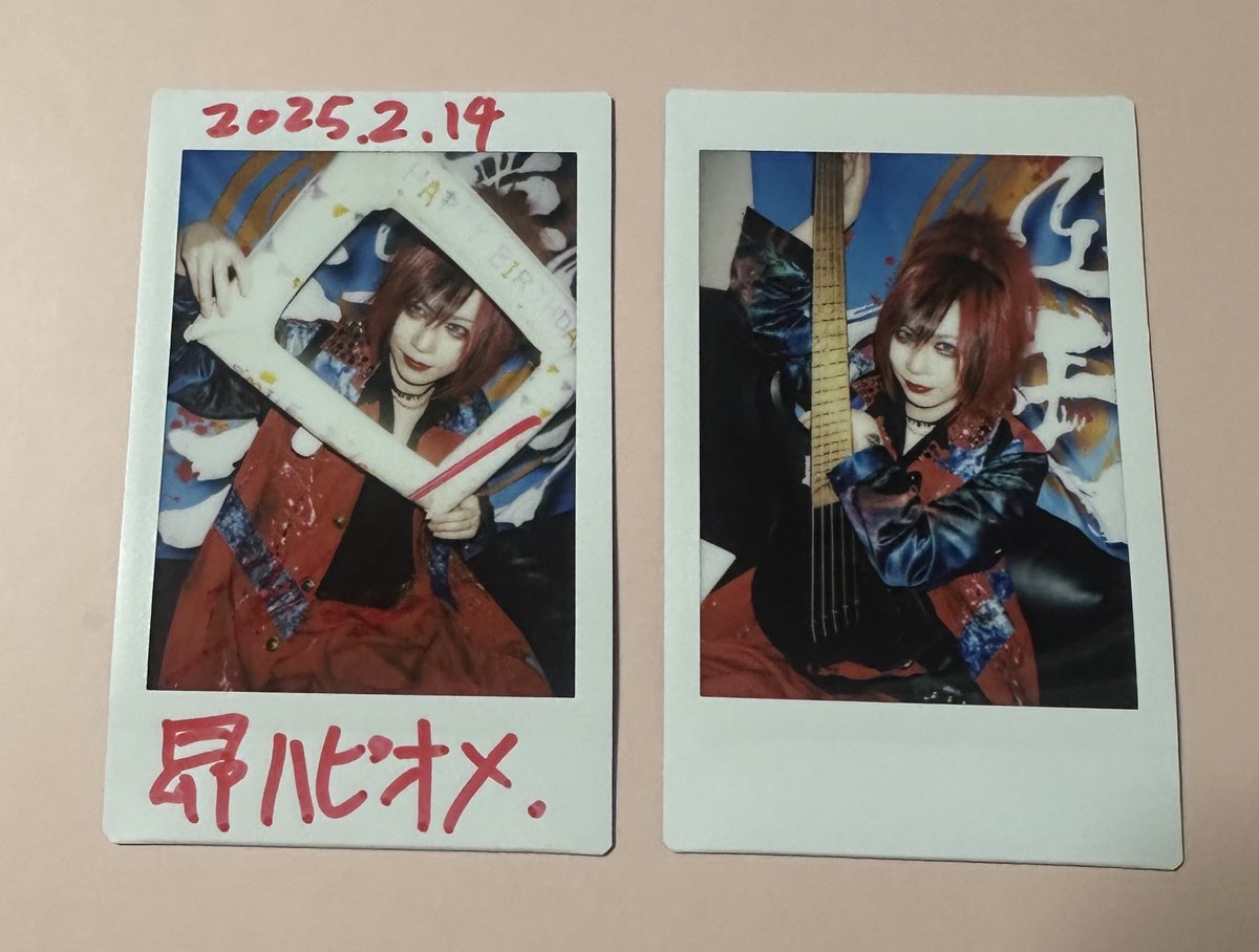 交換希望】 Royz 過去チェキ 譲：公大さん 求：昴さん お気軽にdmにて