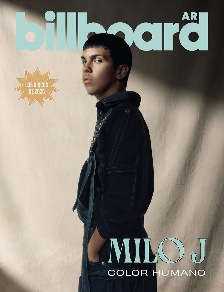 MiloJData_'s tweet image. Milo j en la primera portada de billboard argentina 2026🇦🇷🧉