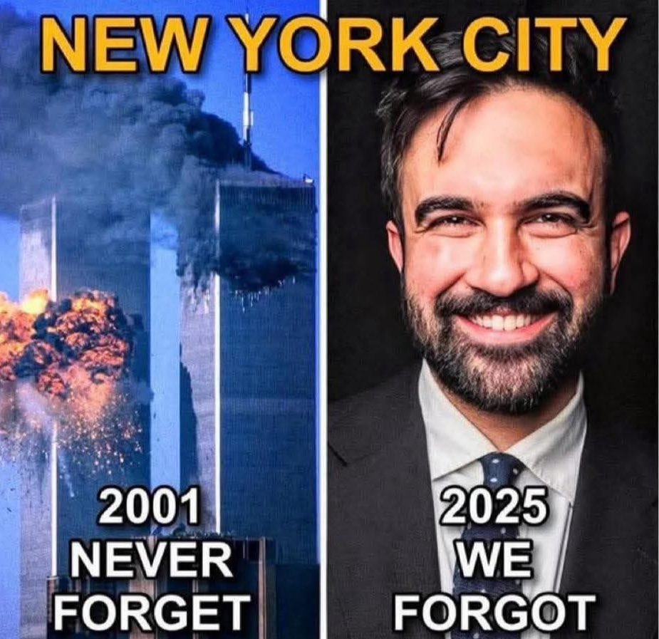 <a href="/RealJamesWoods/">James Woods</a> It boggles my mind after the mass murders of 9/11 our country sent troops to DIE in Afghanistan fighting these Muslims and the A$$holes in NY  elect a one of their “mUrDeReRs”?