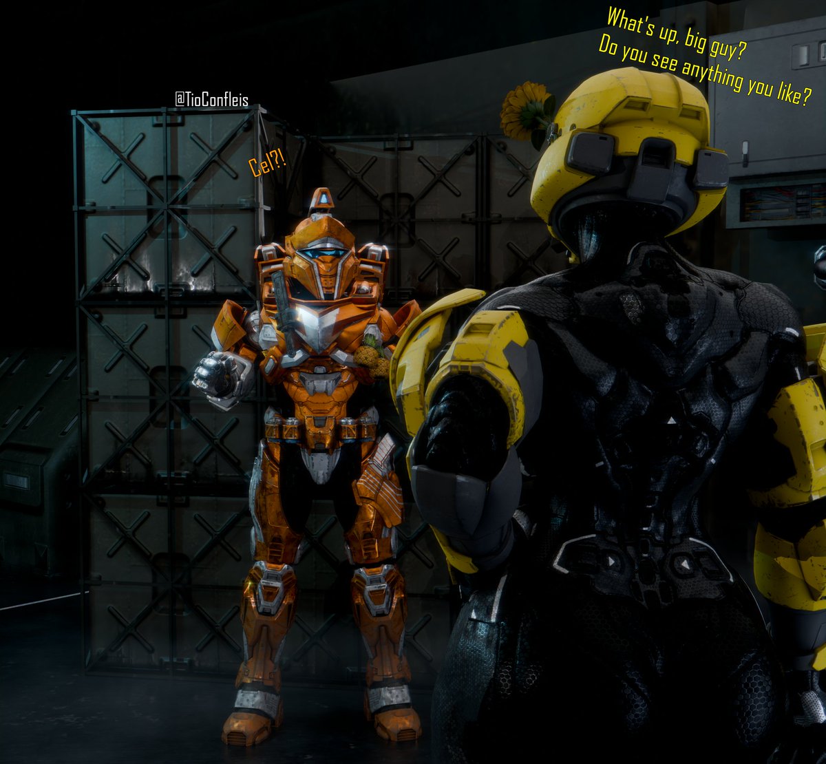 TioConfleis's tweet image. (1/?)
first render of the year haha

Spartans: @RoxyRenamon

#Halo #HaloNSFW #blender #blender3D #b3d