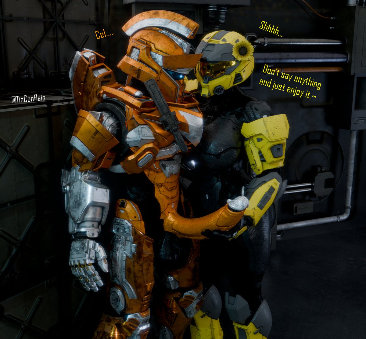 TioConfleis's tweet image. (1/?)
first render of the year haha

Spartans: @RoxyRenamon

#Halo #HaloNSFW #blender #blender3D #b3d