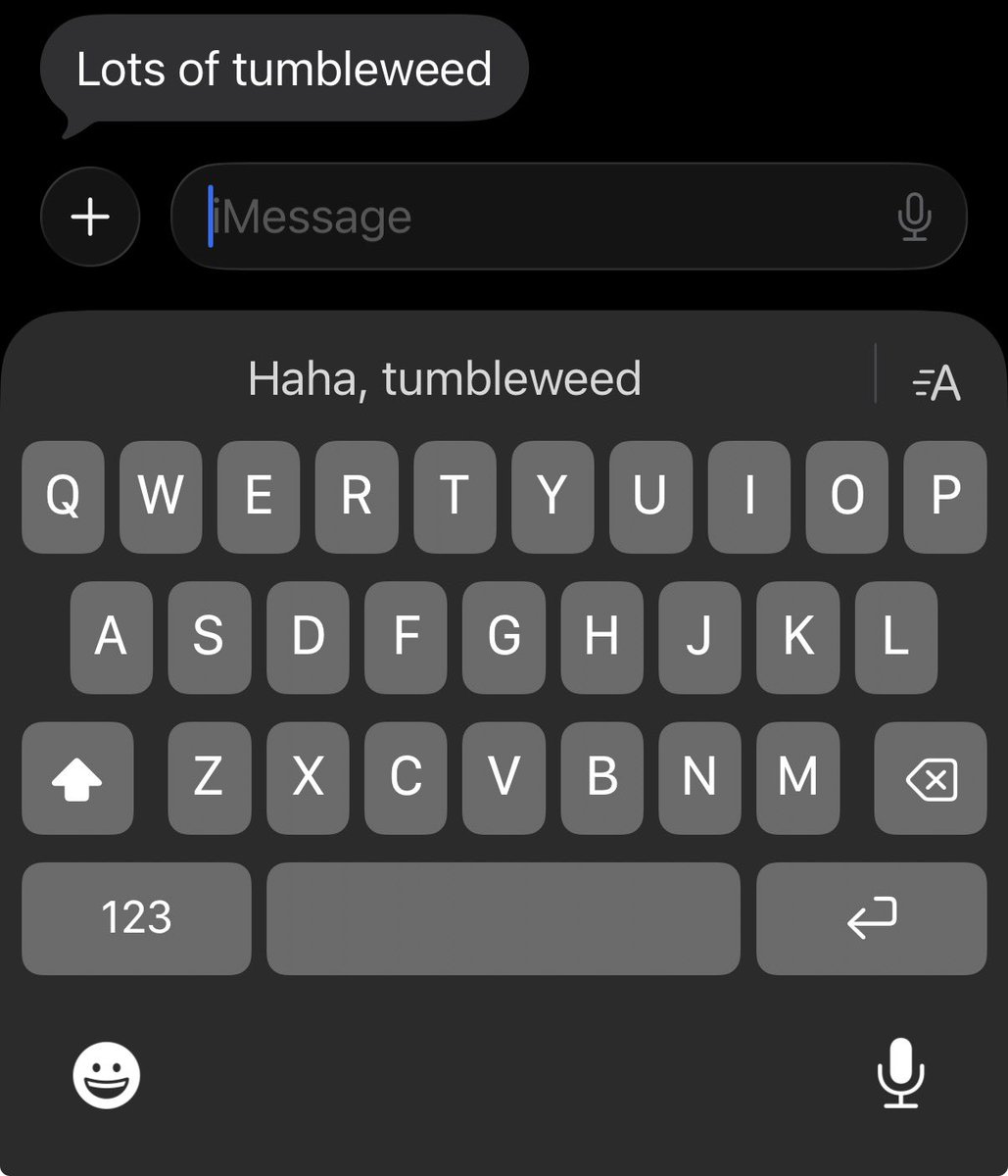 Jake007__'s tweet image. Nothing funny about tumbleweeds man