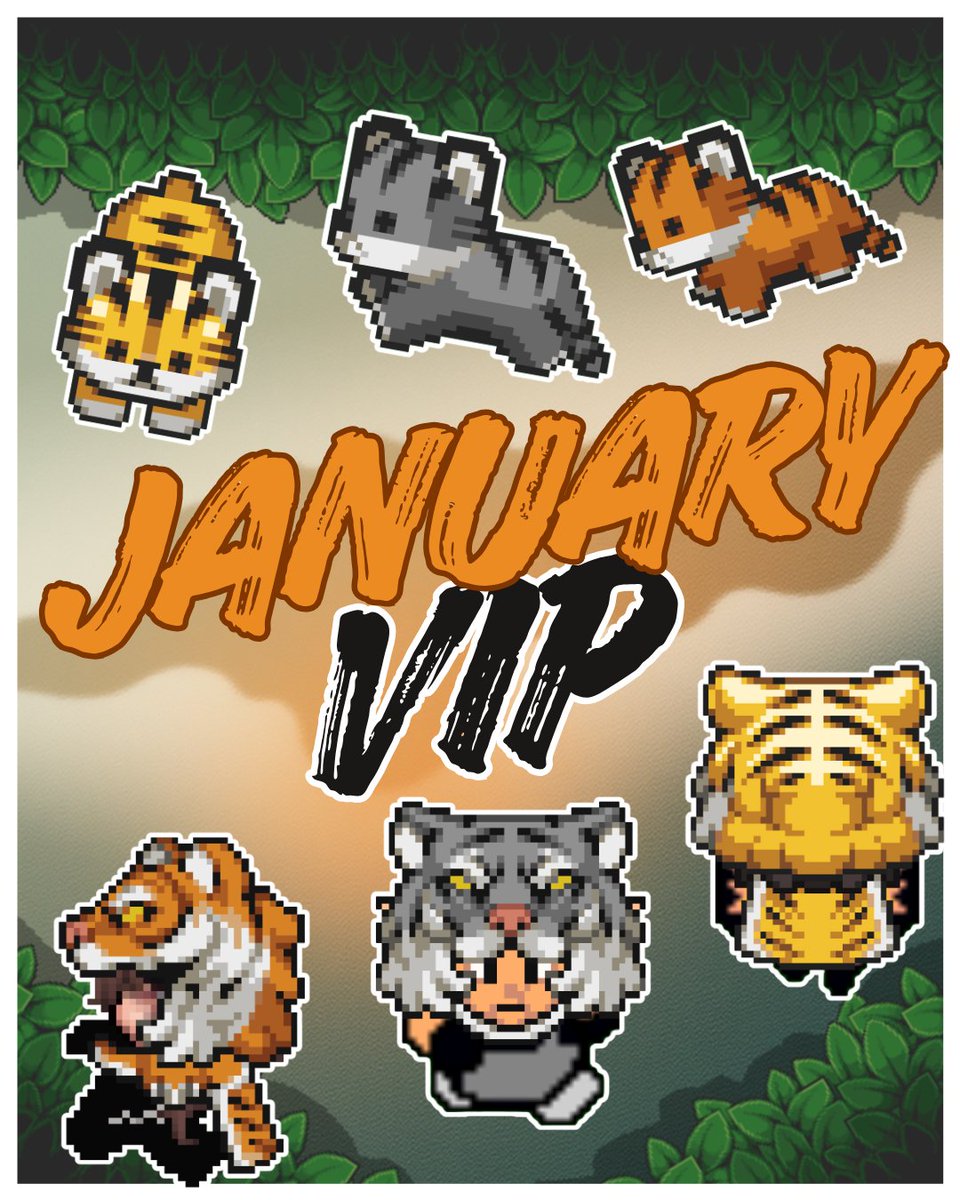 GRAALONLINE's tweet photo. January VIP has prowled into the jungle at last! 🐅 Channel the eye of the tiger with this bold tiger-themed hat and accessory set, plus morphs in three ferocious colors. Don’t miss out, log on daily to collect your rewards before they're gone! https://t.co/eP3sk3DDQ9