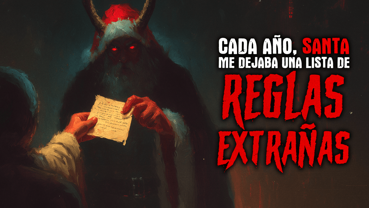 ¡NUEVO VIDEO! 🎅😈

youtu.be/PnZw7zoyZ9A 

Quizás la navidad ya quedó atrás, pero no el terror. Hoy les cuento sobre un niño "afortunado" al que le respondían sus cartas navideñas.
¿Obtuvo todo lo que deseaba? Escuchen la historia y descúbranlo...