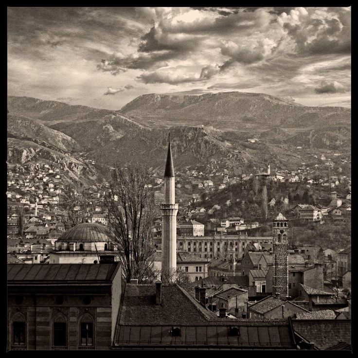 View over Sarajevo, 1939.