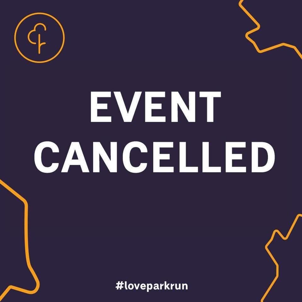 Just to confirm that our <a href="/parkrunUK/">parkrun UK</a> event tomorrow morning has been cancelled. The weather forecast isn’t good and the safety of anyone attending is paramount. All being well we will see you on the 10th of January. Thank you
