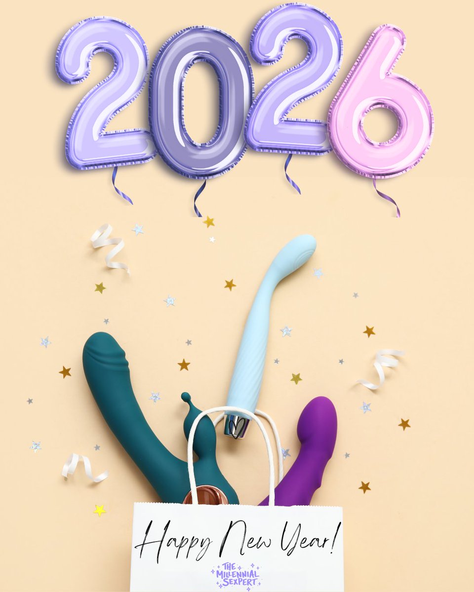 Wishing you a happy new year! May it be filled with good vibes, immense pleasure, and so much joy!

#MillennialSexpert #NewYear #NewYears2026 #HappyNewYear