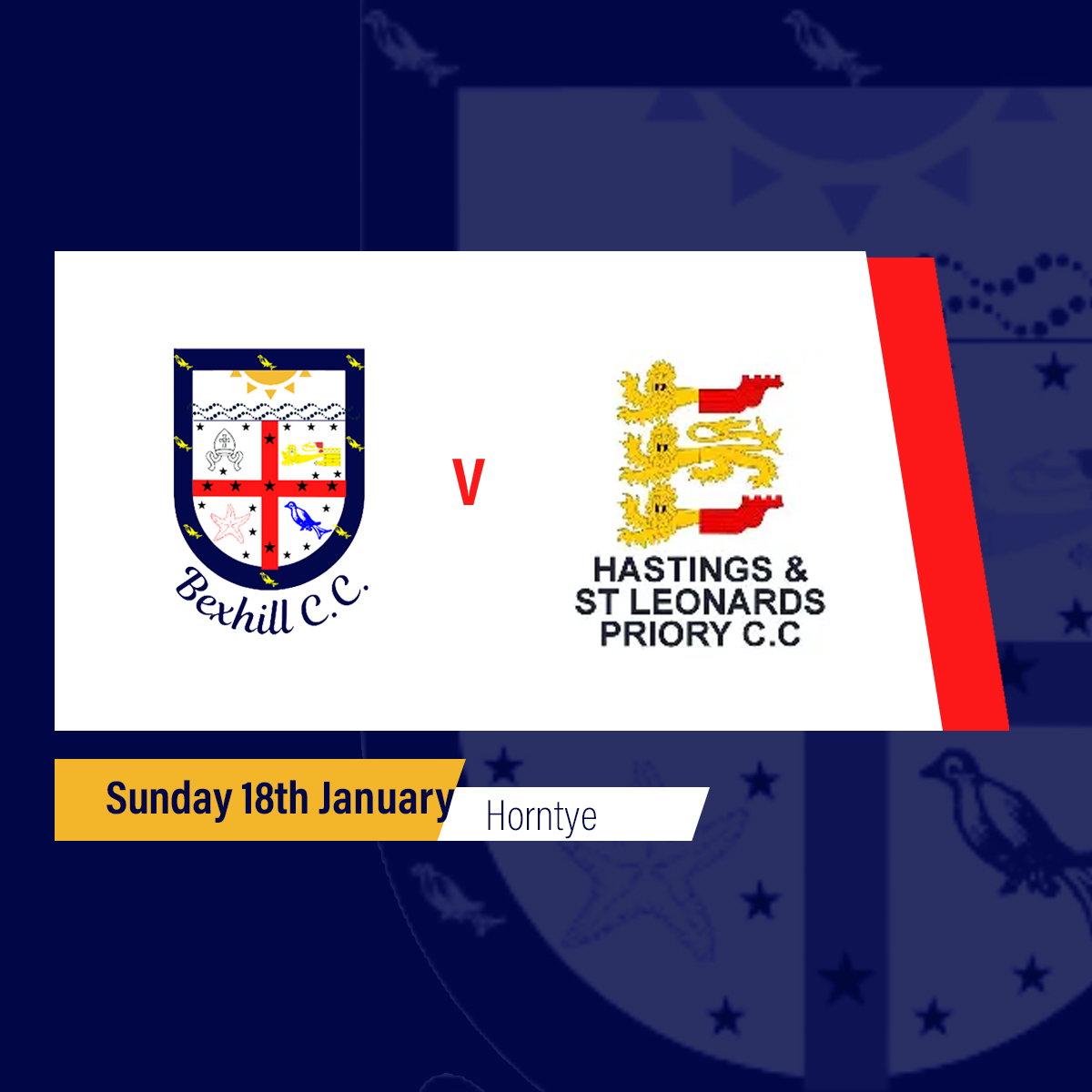 BexhillCC's tweet photo. 🏏 Bexhill CC Indoor Fixtures - January 2026 🏏

January will see all three of our indoor teams returning to action following the Christmas break

🗓️ Sunday 11 Jan: Bexhill CC Indoor B vs Crowhurst Park CC
🗓️ Sunday 18 Jan: Hastings & St Leonards Priory CC 2nds vs Bexhill CC Indoor C  
🗓️ Tuesday 20 Jan: Bexhill CC Indoor A vs Royal Hastings CC
🗓️ Tuesday 27 Jan: Bexhill CC Indoor B vs Royal Hastings CC Indoor B

#UpTheBandits #TheSportsmanPublicHouse #CheesmurBuildingContractors #PieceOfCake #PhillimoreMotorEngineers #CoodenTaxConsulting #Cricket #IndoorCricket #WinterSports #GameOnIndoors #CricketNeverStops #WinterWarriors #ChasingInTheCold #OffSeasonOnFire #WinterCricketLeague #IndoorCricketSeason #WinterCricket #IndoorLeague