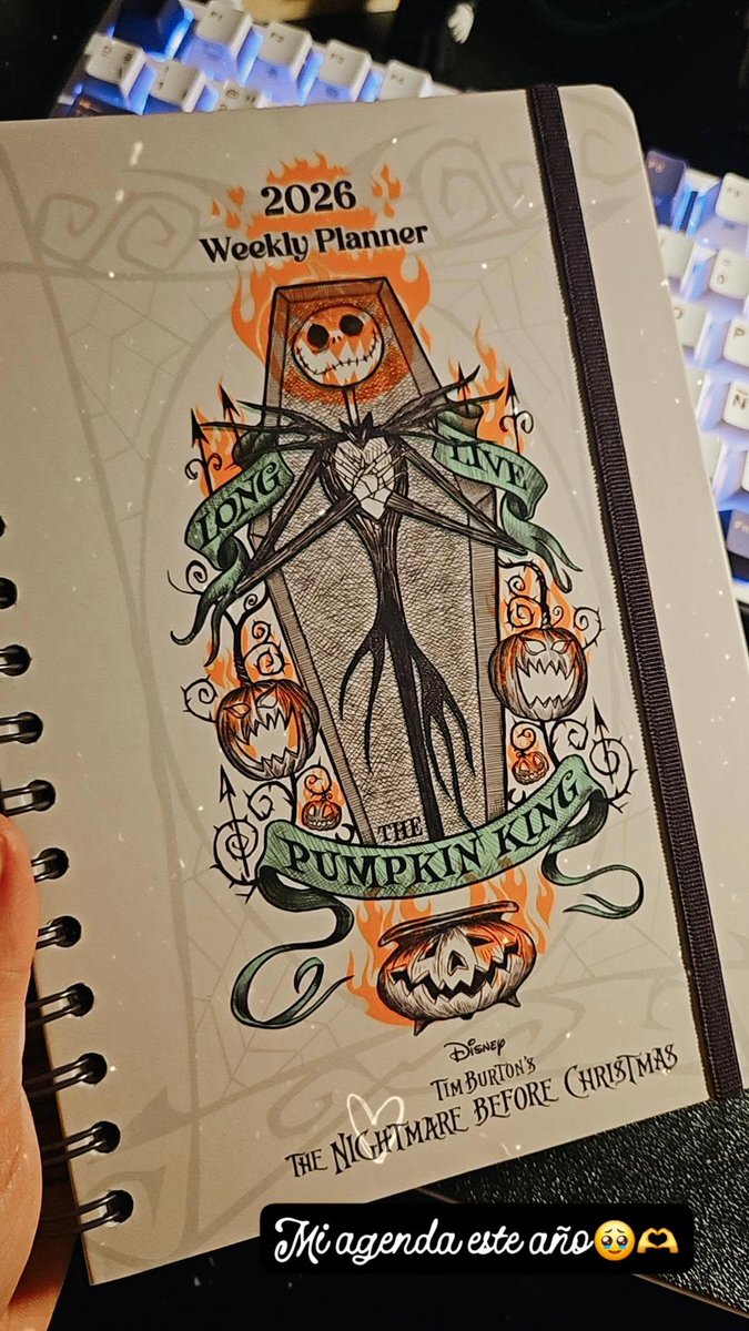 Paqueandoo's tweet image. Enamorada de mi agenda para este añito 🥹🫶