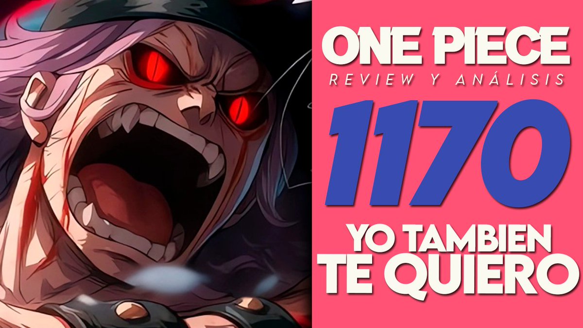 katanadelsensei's tweet image. REVIEW Y ANÁLISIS DEL 1170 DE ONE PIECE

EL MEJOR FLASHBACK DE TODO ONE PIECE ¡LA FRUTA DE LOKI ESTÁ CLARA! ¡¡LA CLAVÉ CON RAGNIR!!

¡Disfruten Calvakamas!
▶️ youtu.be/qHP5mWrWkMo