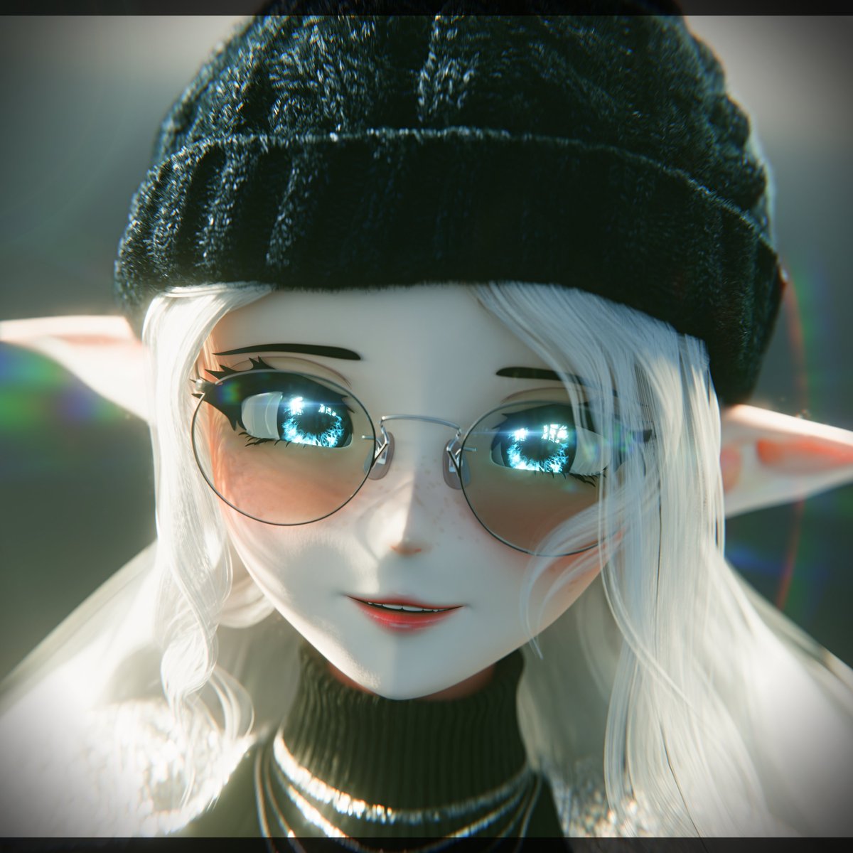 Hiya, I am back~!

And we're starting off the New Year, with a new Moon~ 😊💙

(Luna got some "dental surgery" done :P)