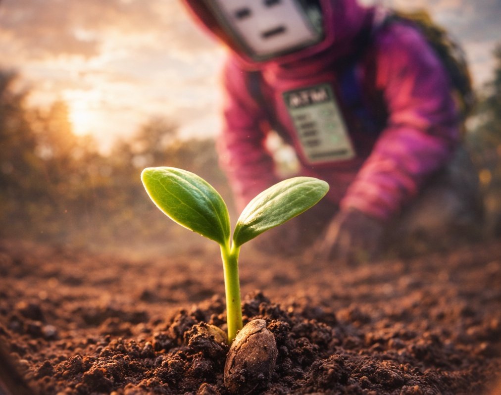 You reap what you sow. 🌱