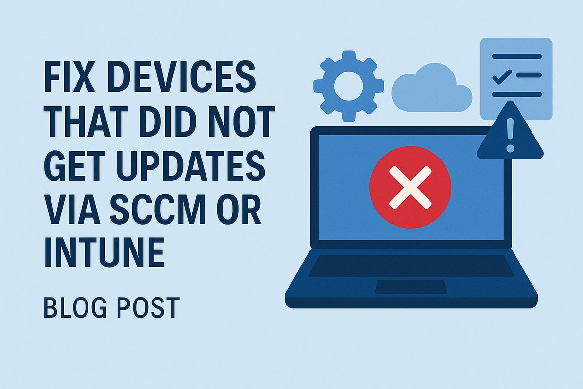 Are devices in your SCCM or Intune environment missing updates?

👉Read the full guide here
#Windows #Microsoft #MSIntune
txtechsquad.com/2026/01/02/why…