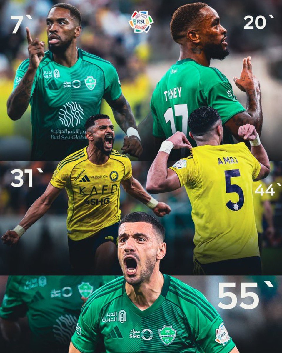 مافيه شي جديد هاذا #النصر و هاذا 
خلاقينه يشد حيله بداية الموسم ولما 
ينتصف الموسم يرجع لمكانه الطبيعي 
العموم الصداره طارت و الهلال في حالة 
طواري لـ الانقضاض ع صدارة الدوري 
العموم مبروك عشاق #الاهلي و هاردلك جماهير #النصر معوضين خير 
💛💔💙 
#النصر_الأهلي