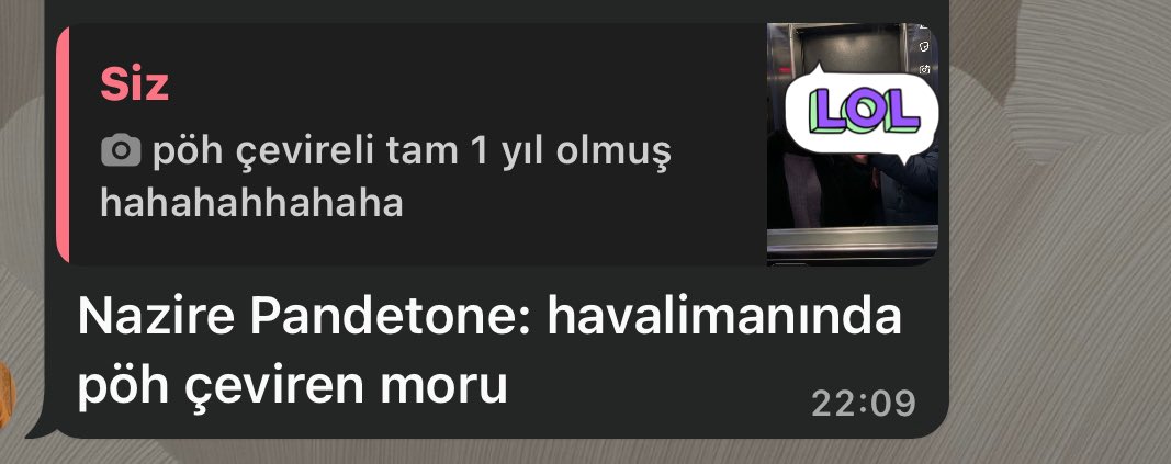 1 yıldır aralıksız güldüğümüz o günün yıl dönümüymüş