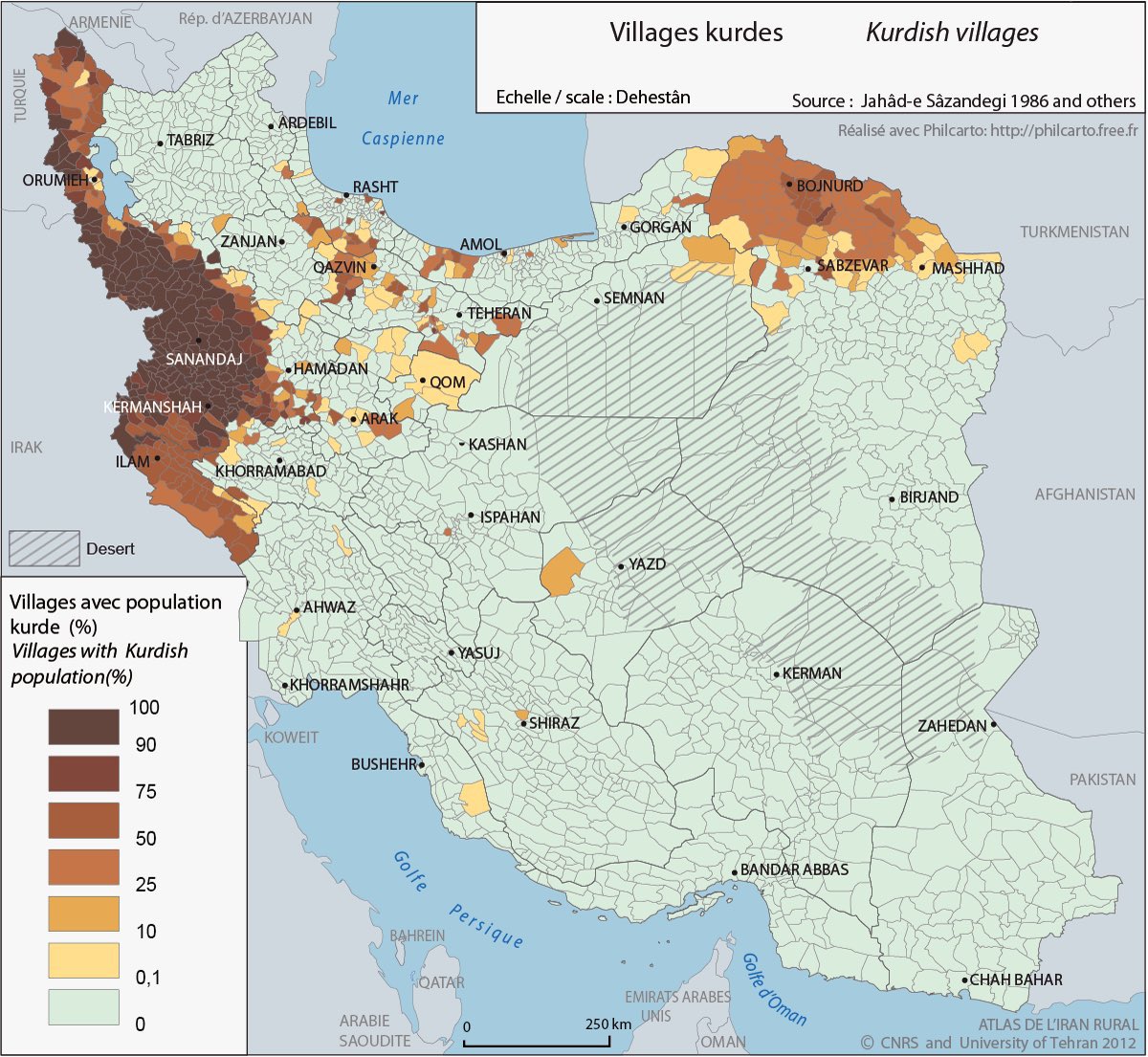 SimonSuleymany's tweet image. Kurdish population in Rojhilat and Iran.