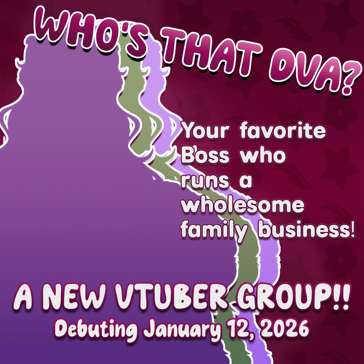 DvilsVirtual's tweet image. 💜🌿⋆♱ WHO'S THAT DVA???? ♱⋆🌿💜

You call it crime, this Dva calls it smart family business. Don't mess with her or you'll answer to her 15 boyfriends.

Want to know this Dva? Don't miss the Dvils debut relay on January 12th!!!  

#vtuber #vtuberdebut
