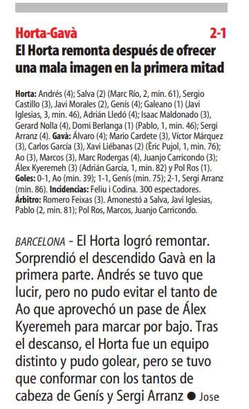 Havok - Blog CF Gavà tweet media
