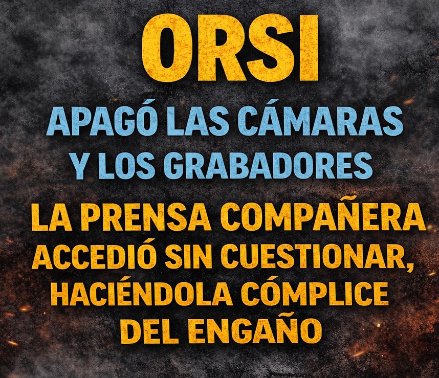 Cuando un gobierno de izquierda, que se autodefine como “democrático”, le pone condiciones a la prensa sobre cómo, cuándo y en qué forma el presidente va a hablar —a cámara apagada y con grabadores apagados— eso no es diálogo:
es censura indirecta.

Pero hay algo todavía peor.